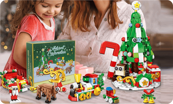 BuildJoy – Christmas Building Block Advent Calendar