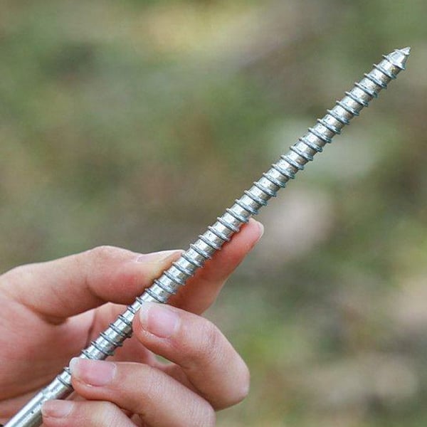 GroundLock – 8" Screw-In Tent Stakes