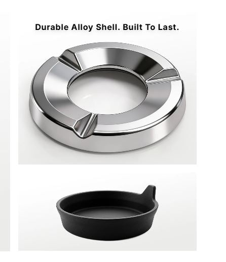 AshGuard – Twist-Lock Ceramic Car Ashtray